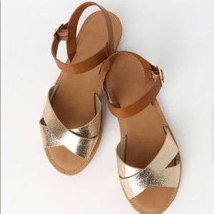 Bamboo sandals size 8.5 NWT